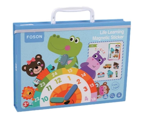 Goede prijs. Kleuters ECO Magnetische leer speelgoed Leven leren Sticker Op maat online