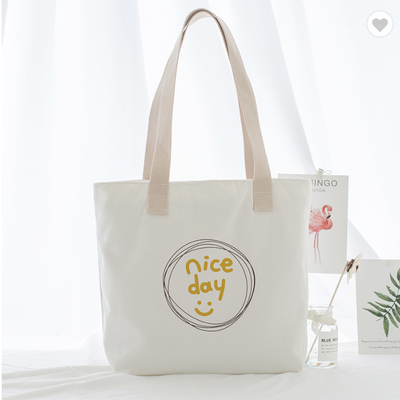 Goede prijs. Custom 6oz Calico katoenen zak Eco Friendly Tote voor het winkelen online