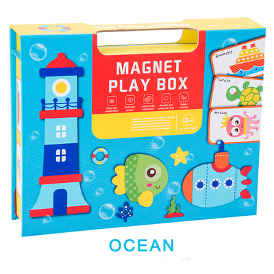 Educatief kind Magnetisch dier Puzzle Oceaan Voorschoolse leer speelgoed voor 6 jarigen