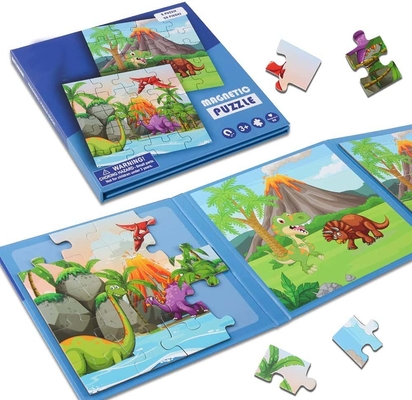 Goede prijs. Dinosaurus Houten Magnetische Puzzels Voor Kleuters 3 5 6 Jaar Ouders 2 - 20 Stuks online